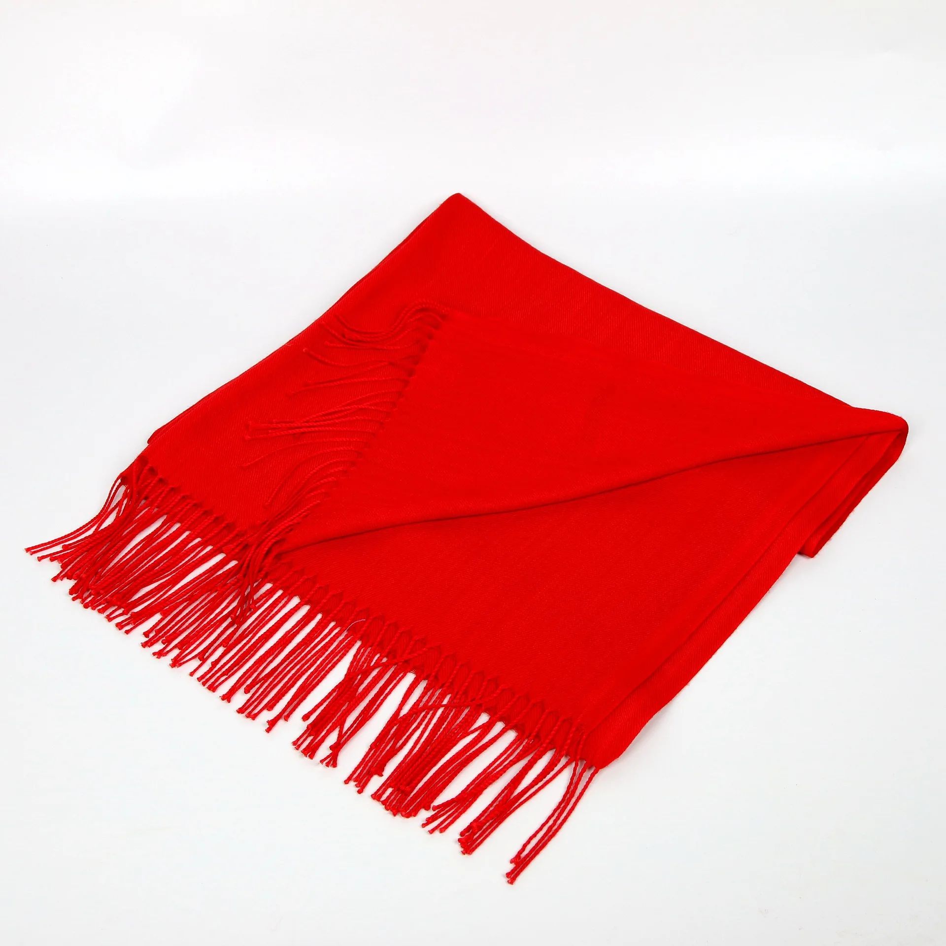 Кашемировая шаль красный шарф | Аксессуары для одежды
