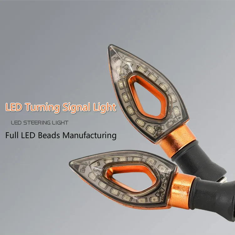 Аксессуары для мотоциклов 1 пара модифицированные светодиодные длинные яркие