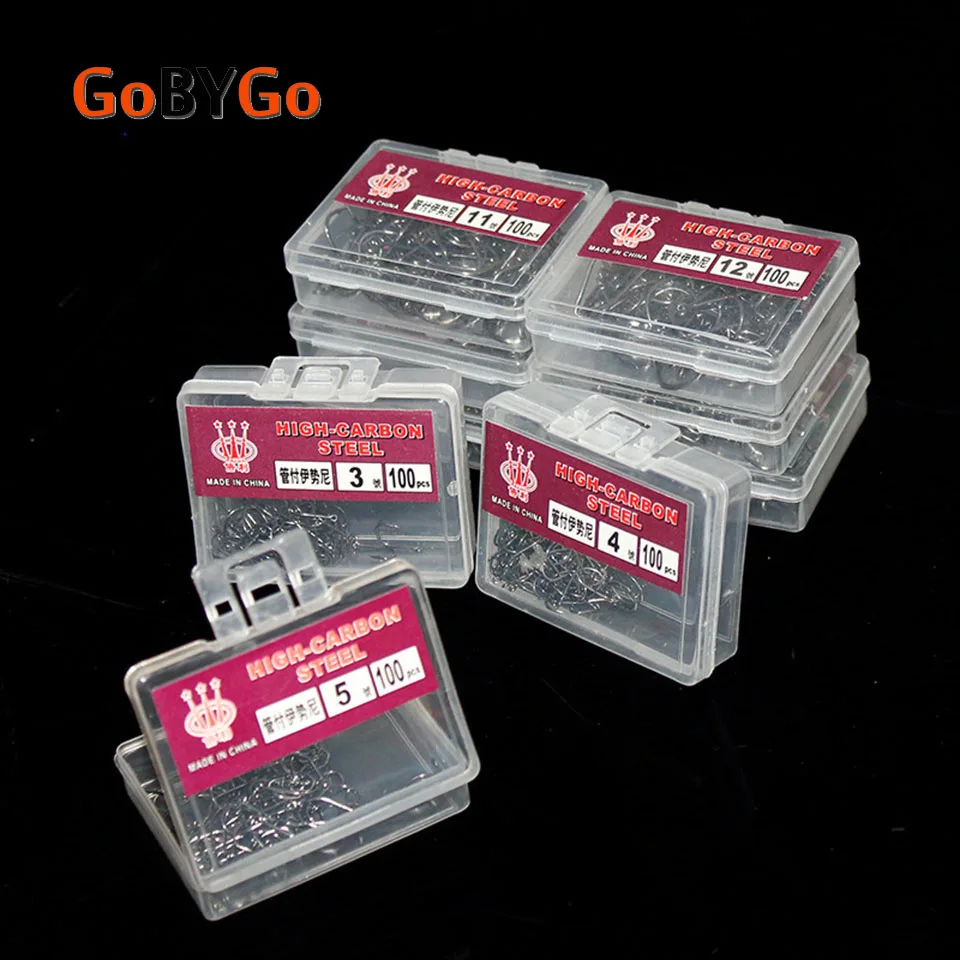 GoByGo 100 шт. в 1 коробке стальной телефон набор джиг-головок для рыбалки