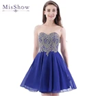 Мятно-зеленое короткое вечернее платье 2021 женское кружевное платье без рукавов с глубоким круглым вырезом