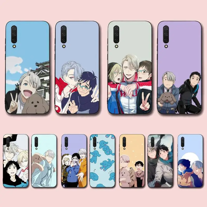 

Hot Yuri On Ice Anime Phone Case for Xiaomi mi 5 6 8 9 10 lite pro SE Mix 2s 3 F1 Max2 3