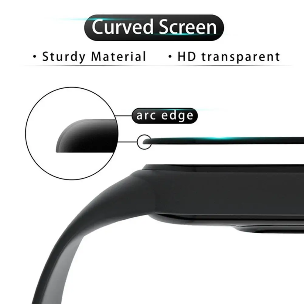 Изогнутая защитная пленка подходит для изогнутой маски Honor Band 6|Смарт-аксессуары|