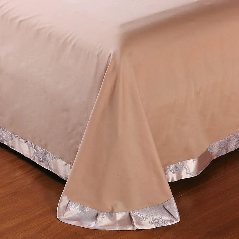 Жаккардовая атласная Постельное белье King Queen Размеры кружевное стеганое