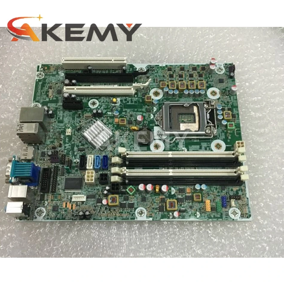 

Akemy 657094-001 656933-001 Mainboard For HP 8300 SFF Desktop motherboard system board Q77 LGA1155 100% Tested