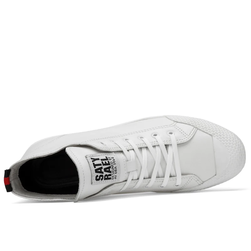 Harga Sepatu Kasual Pria Muda Keluaran Baru Sepatu Mode High Top Pria Hitam Sepatu Jalan Nyaman Untuk Pria Sepatu Flat Desainer Pria