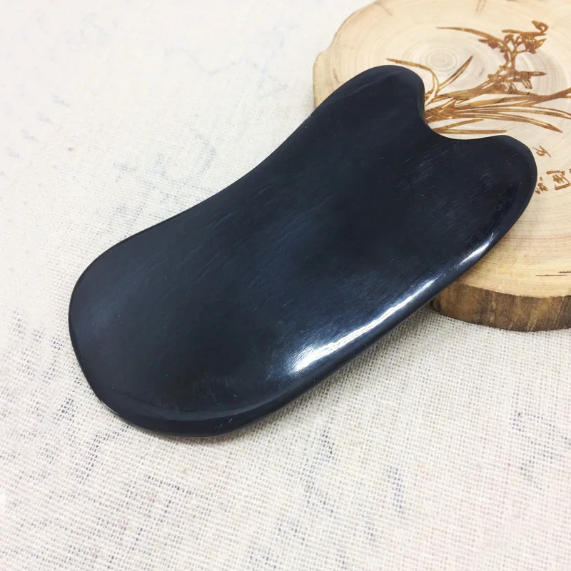 

Natural Ox horn Guasha Scraper Facial Massager Face Scraping Board Gua Sha Facial body Neck Massage Beauty Care Relaxing Tool