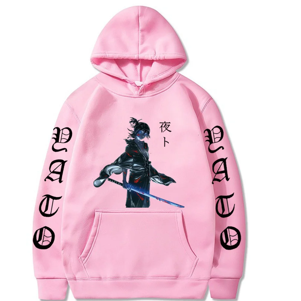 

2021 Uniex Hot Anime Hoodie Noragami Yato Pullovers Tops Long Sleeve Loose Hip Hop
