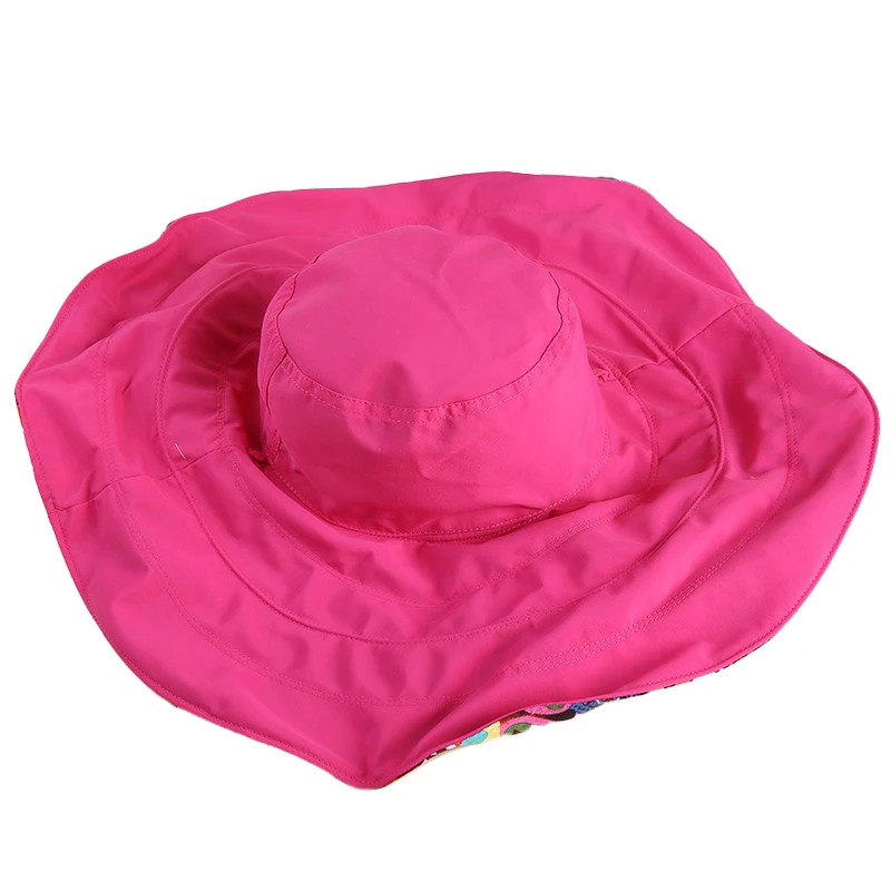

Newly Women's Sun Hat Wide Brim Dual-sided Floppy Reversible Boonie Cap for Summer Travel Safari Sun Protection