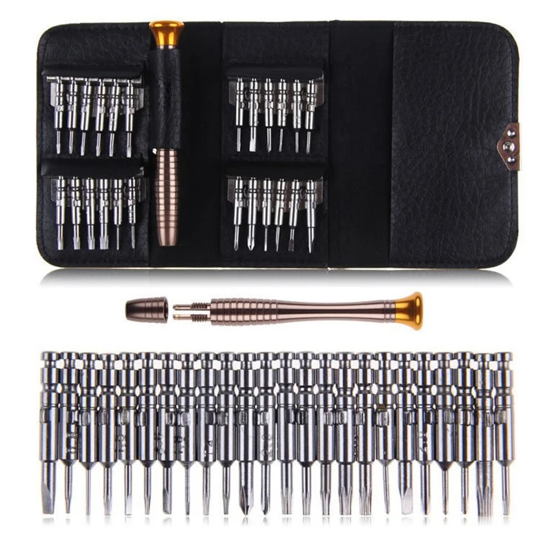 

25 in1 MultiTools Precision Screwdriver precision hand screwdrivers tool set for mobile phones screwdriver bits watch