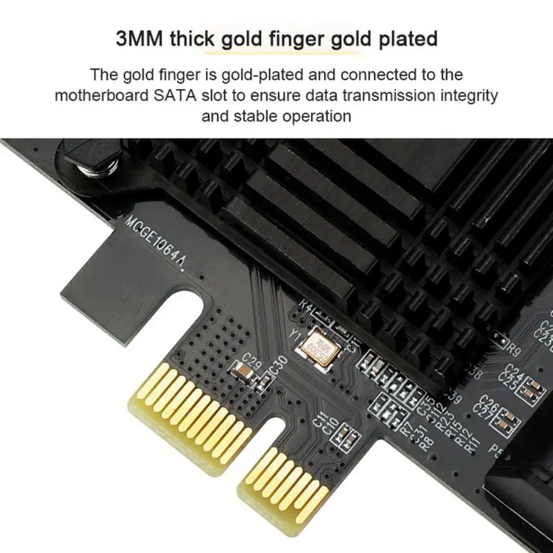Карта расширения для контроллера SATA PCIE 16 портов 6 ГБ 3 0 PCIe | Компьютеры и офис