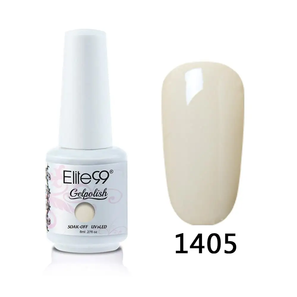 1405 Elite99 8 мл Гель-лак для ногтей Vernis Полупостоянный лак для ногтей УФ-гель лак для ногтей эмаль для маникюра Лак для ногтей - Цвет: 1405