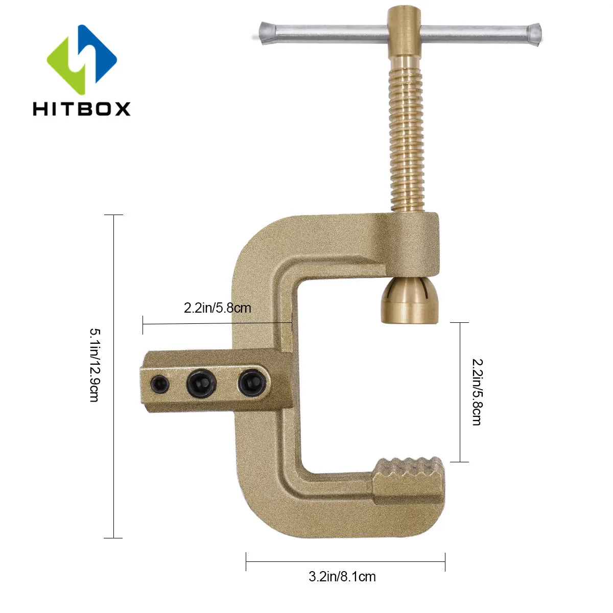 HITBOX медный 400A Заземленный зажим для сверхмощной дуги MMA STICK MIG TIG Сварочные