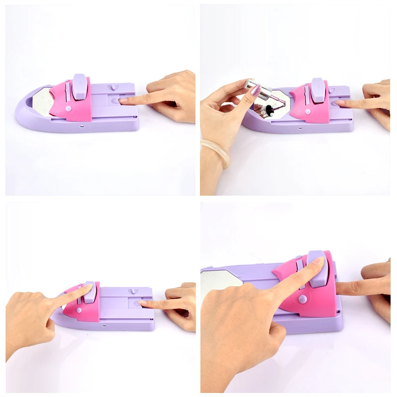 DIY Дизайн ногтей штамп для дизайна печатная машина рисования металла тарелки с