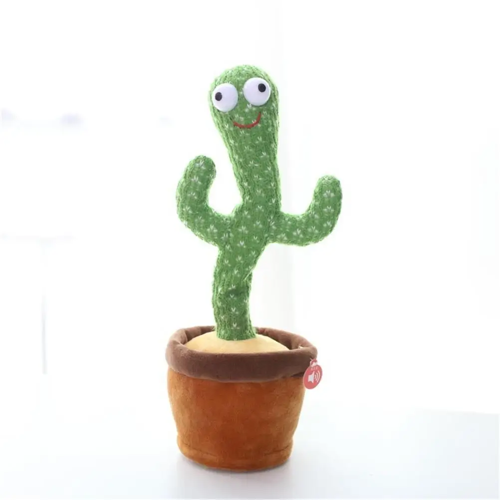 

Cactus Plush Toy Electronic Shake Dancing Toy with The Song Plush Cute Dancing Cactus Funny Toy Birthday Gift for Adult Kids