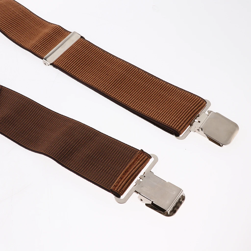 Мужские подтяжки в стиле X с крепкими зажимами регулируемые универсальные