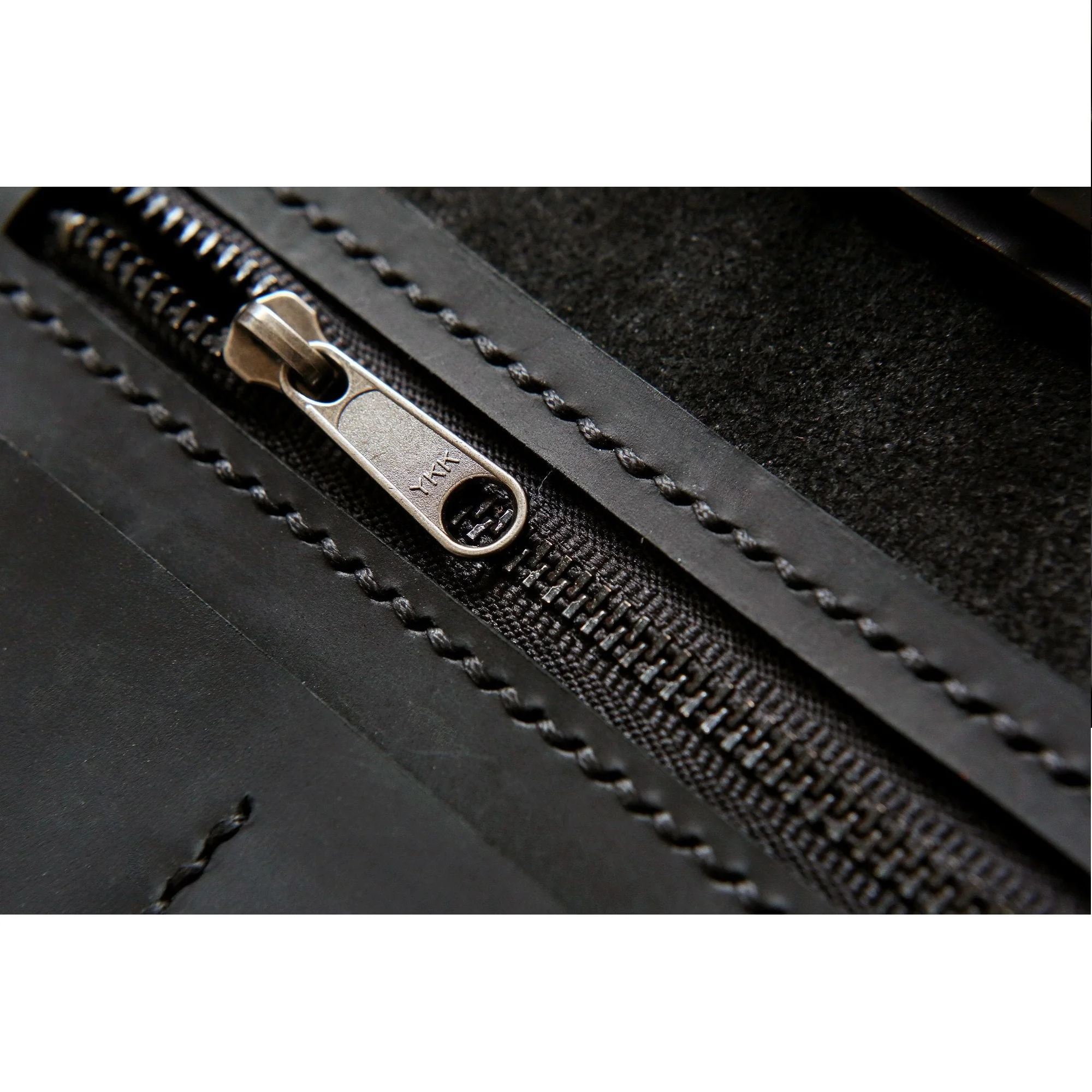 Черный кожаный ежедневник A5