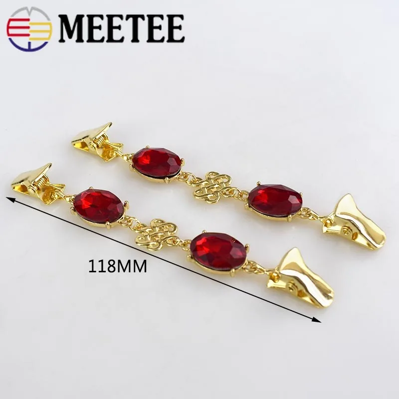 2 шт. Европейский ретро Кристалл кардиган клип одежда стразы декоративные