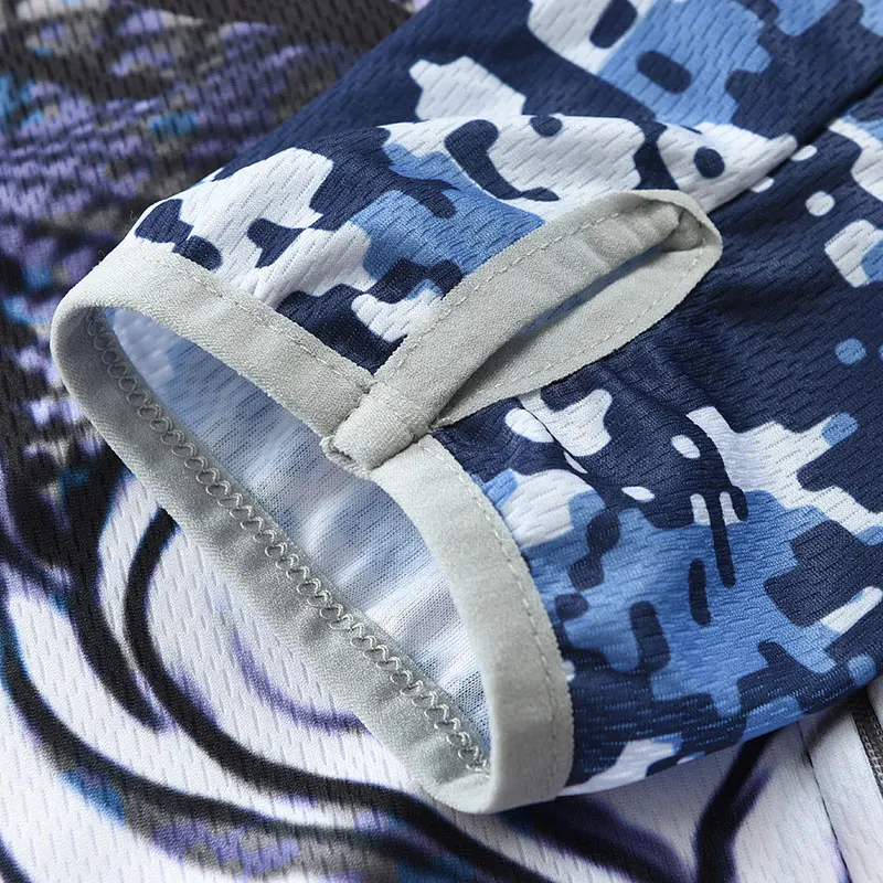 

2021 New Fishing Shirt Long-Sleeved Men's Summer Outdoor Sportswear UV-Proof Sunscreen Quick-Drying Luya Jersey