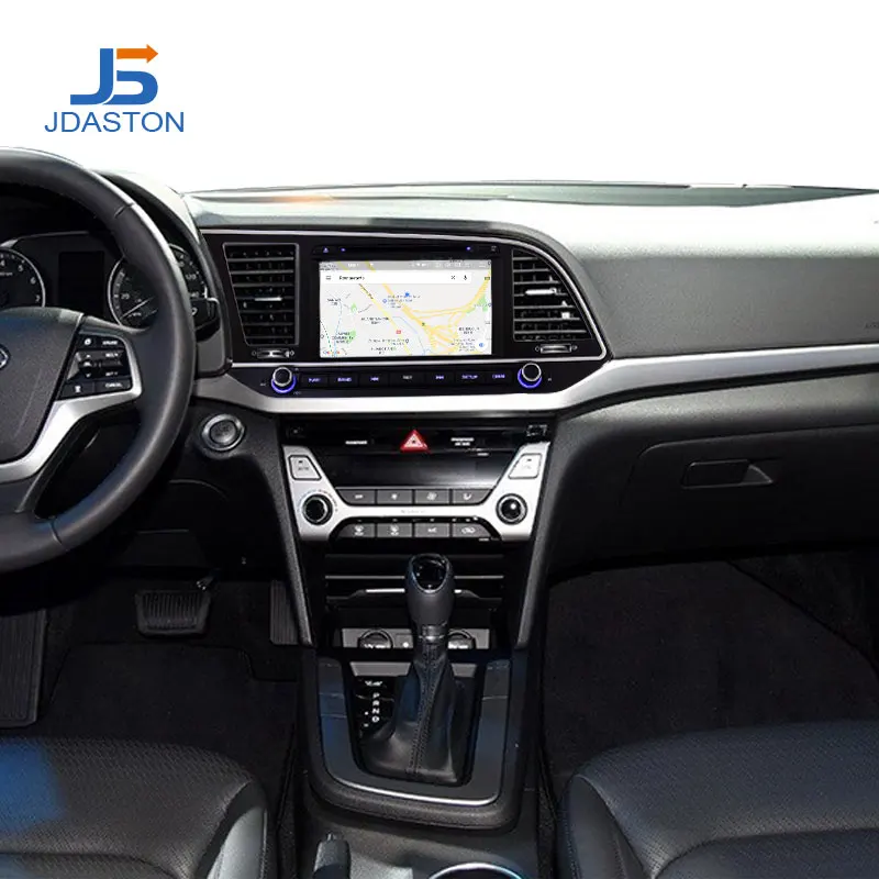 JDASTON, четыре ядра, Android 9,0, автомобильный dvd-плеер для hyundai Elantra, 4G+ 64G, мультимедиа, gps, стерео, 2 Din, автомагнитола