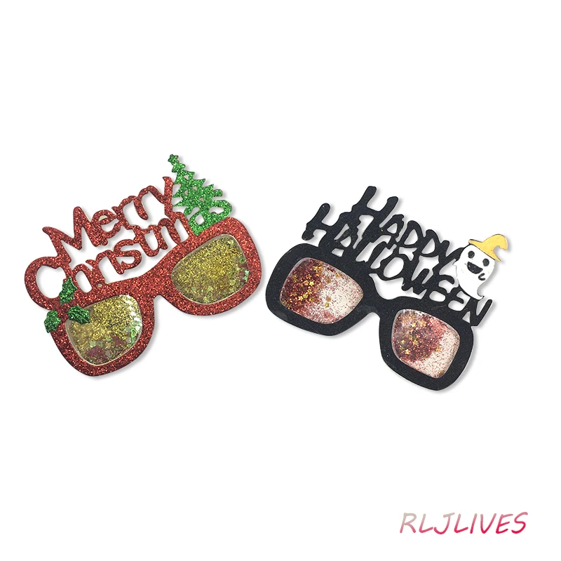 

Christmas Glasses Shaker Metal Cutting Dies DIY Scrapbooking Card Stencil Paper Craft Handmade Album Handbook Decoration