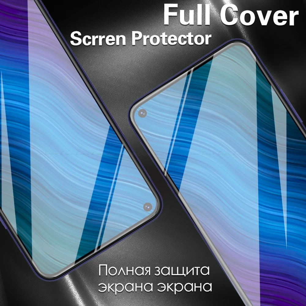 

Screen Protector Tempered Glass For Vivo Y73 2021 Y71 Y51A Y70 Y51 Y50 Full Cover Glass Protective Film