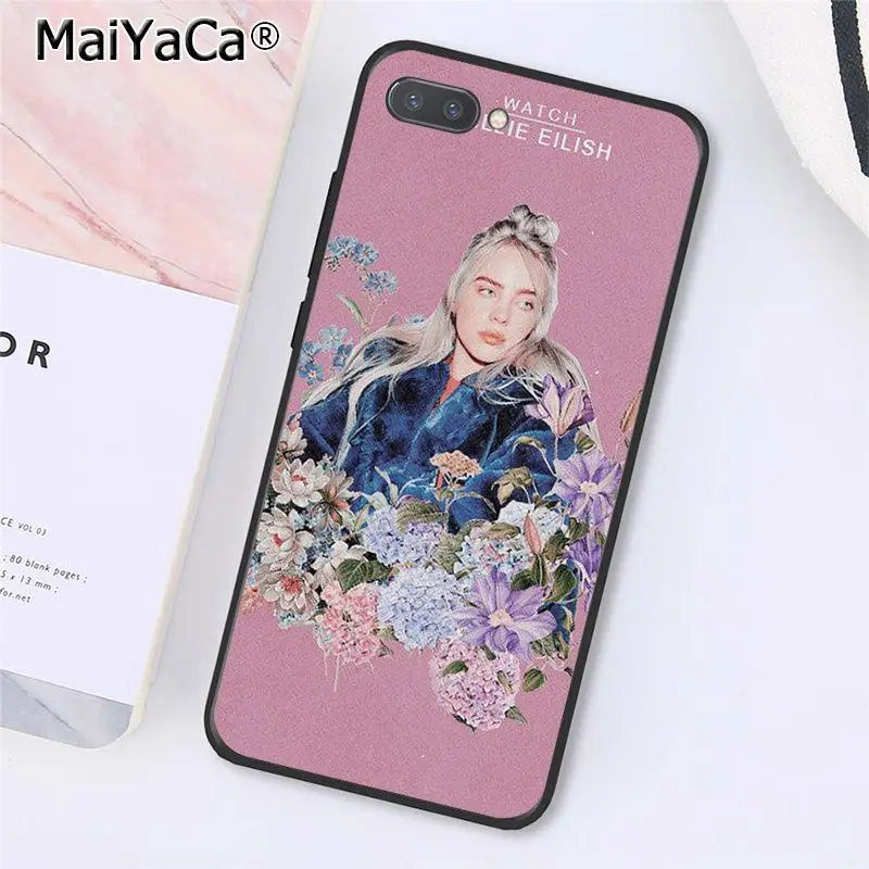 MaiYaCa музыка певица звезда Billie Eilish чехол для телефона для huawei смартфона Honor 8X9 10 20 Lite 7A 5A 7C 10i 20i View20