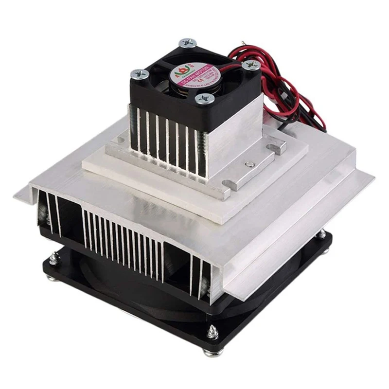 Newest Thermoelectric Peltier Refrigeration Cooling System Cooler Fan TEC1-12706 DIY Air Conditioner Kit | Инструменты