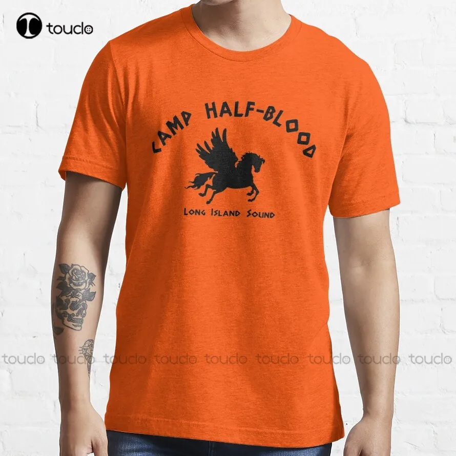 

Camp Half Blood: Full Camp Logo T-Shirt Womens Crewneck Tshirt Custom Aldult Teen Unisex Digital Printing Tee Shirt Xs-5Xl