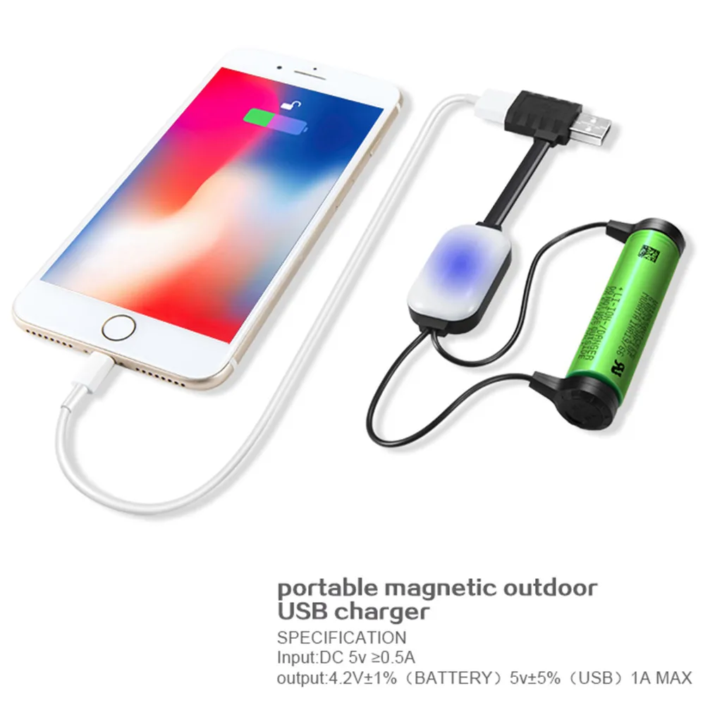 18650 18700 зарядное устройство магнитный USB литий-ионный аккумулятор зарядное устройство с зарядным разрядным аккумулятором дропшиппинг# G1