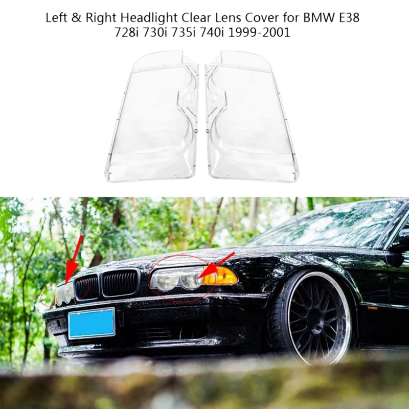 

1 шт., прозрачный правый/левый корпус автомобиля, головной светильник, прозрачный головсветильник светильник, корпус объектива, лампа в сбор...