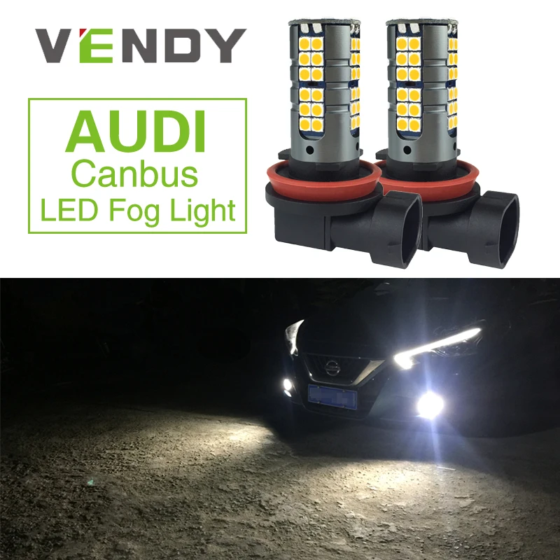 Светодиодные противотуманные фары 2x H8 H11 для Audi rs4 sq5 a3 a4 a6 a5 b6 b8 c6 c7 q5 q7 s3 s4 s6 s8