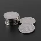 10 шт., аркадные монеты из нержавеющей стали, 25*2 мм