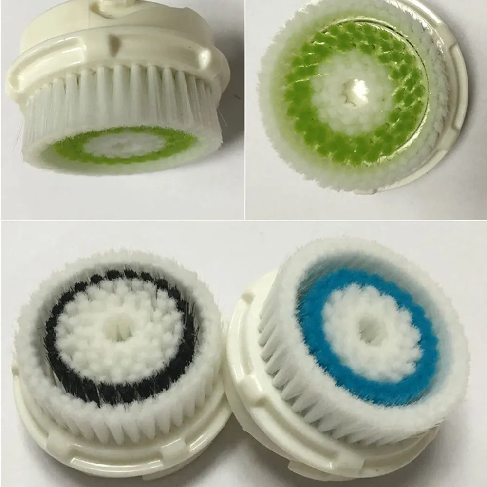 Двухстороннее Силиконовое очищающее средство для лица портативная щетка чистки