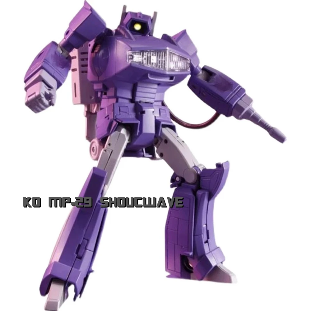 Трансформирующий шедевр G1 MP29 MP-29 Shockwave Destron Laserwave KO версия МП масштаб экшн-фигурка