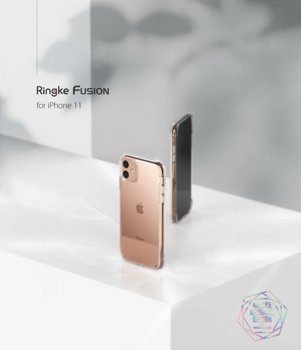 Ringke чехол Fusion для iPhone 11, прозрачный чехол из поликарбоната и мягкий чехол из ТПУ в стиле милитари, чехол для iPhone