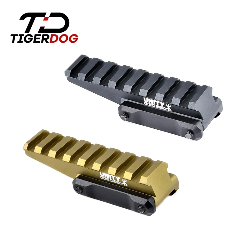 

WADSN Airsoft Rail-grabber Clamp Picatinny Mount for T1 T2 558 556 552 Red Dots Scopes UNity Optics Riser Mount for 20mm Rail