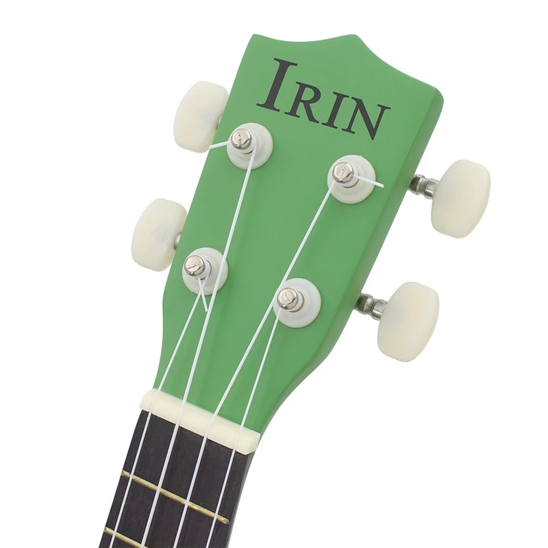 

IRin 21in Cute Kiwi Shape Hand-Carved Small Piano Player Beginner Concert Ukulele Plucked Instrument