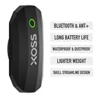 Датчик сердечного ритма XOSS для велосипеда, нагрудный ремень, Bluetooth, ANT +, беспроводной водонепроницаемый смарт-датчик для велосипеда, более легкий, с длительным сроком службы