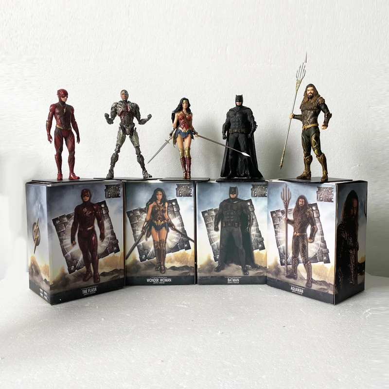 ARTFX фигурка аквамана вспышка киборг чудо Брюс Уэйн экшн Коллекционная модель