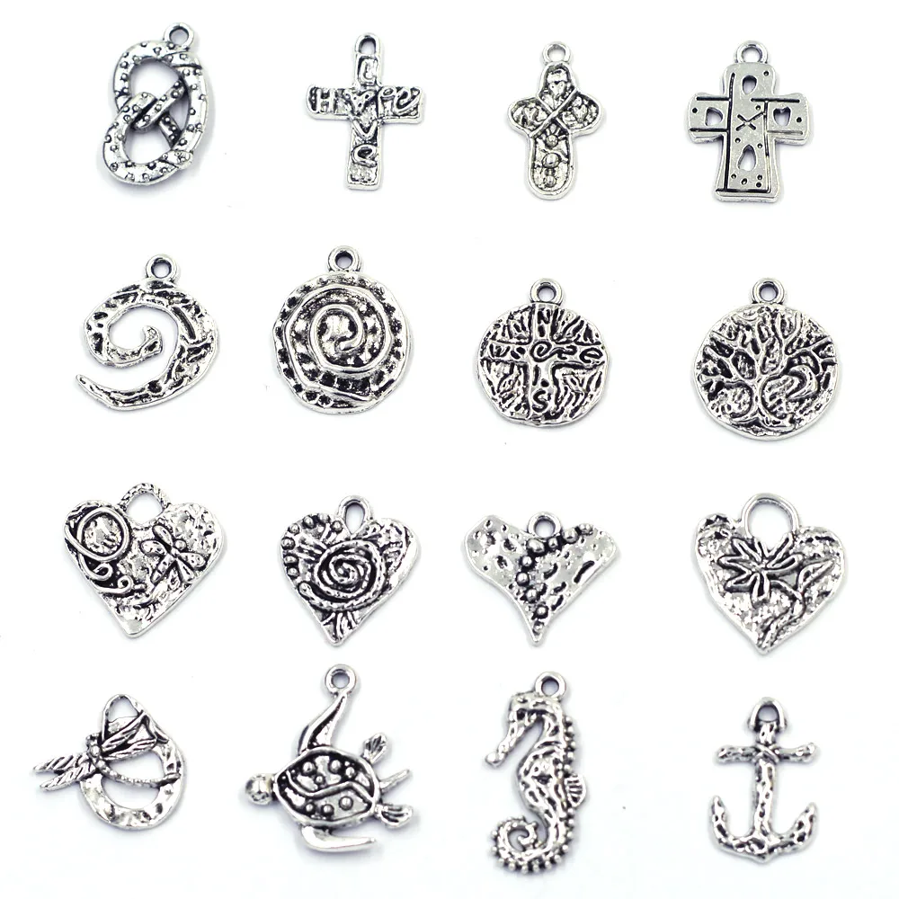 Новинка 2020 подвеска цинковый сплав гиппокамп крест морская черепаха дерево