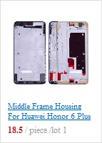 Промежуточный Корпус рамка Запасные детали для Huawei Honor 5A 6X6 10 8X9 V20 средняя накладка крышка