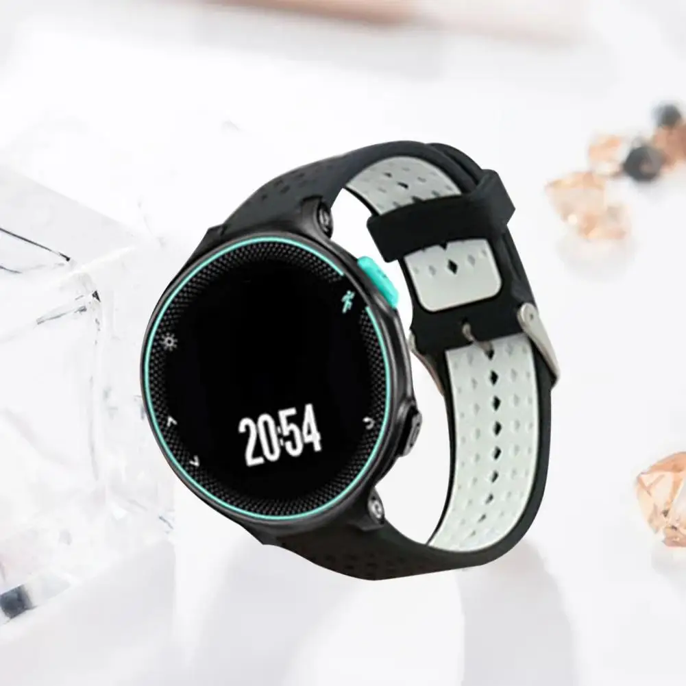 

Wrist Strap Stylish Eco-friendly Skin-friendly Silicone Smart Watch Strap Watchband Watch Strap