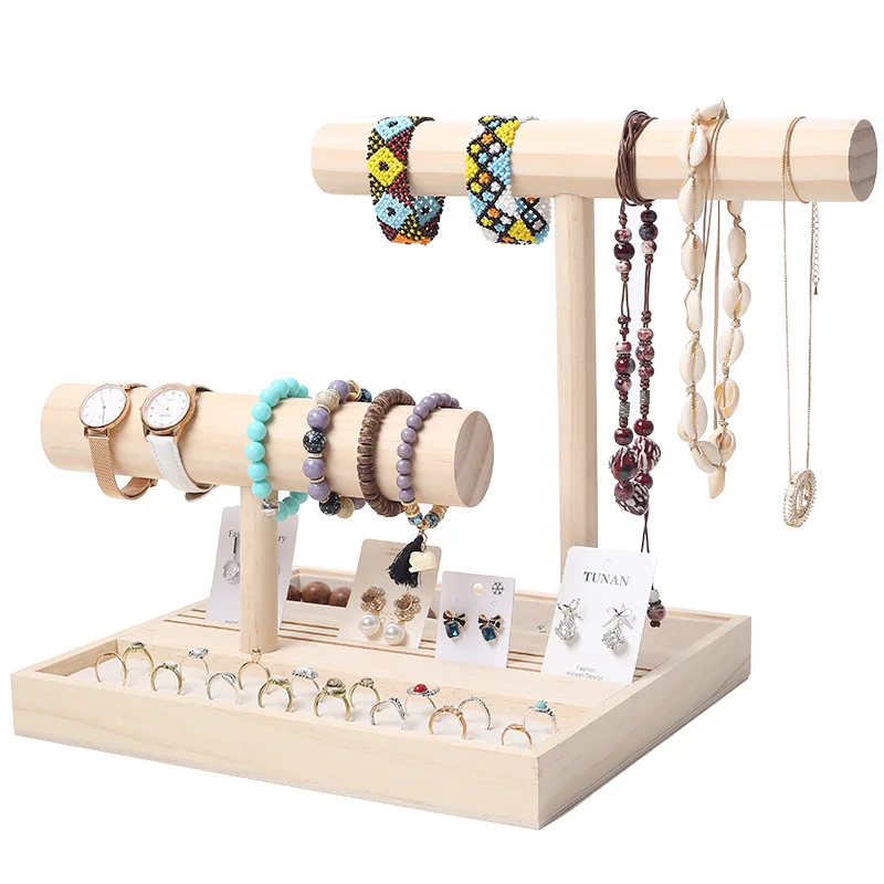 

Hanging Jewelry OrganizersNecklace Frame Earring Holder Bracelet Stand Brooch Holder Ring Tray Window Jewelry Props Tray Boxes
