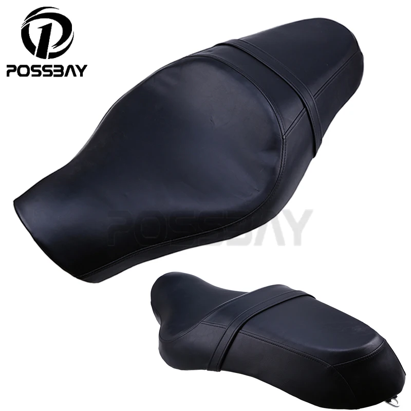 Чехлы для сидений мотоцикла из искусственной кожи чехлы задних скутеров два
