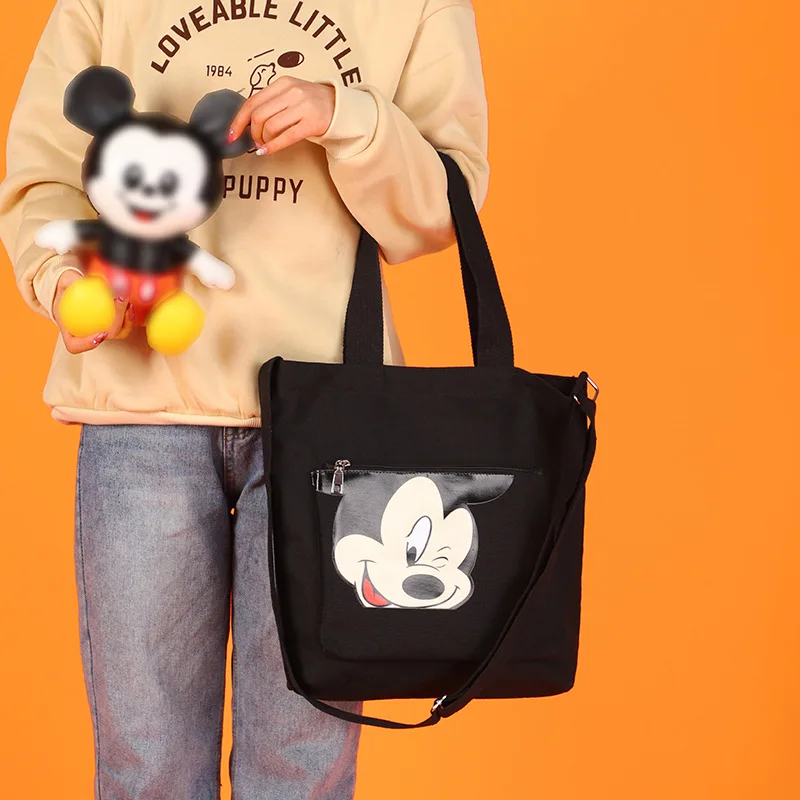 Женская Холщовая Сумка Disney Сумочка Минни новинка 2020 модная Милая мультяшная