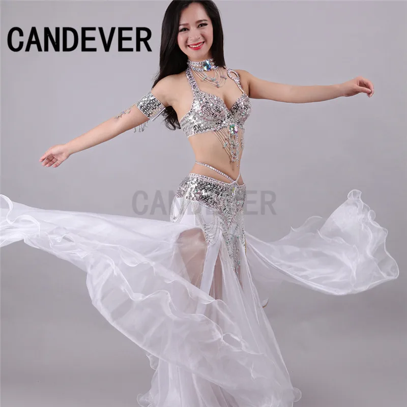 Восточная женская модель профессиональный бюстгальтер и ремень Цыганская юбка