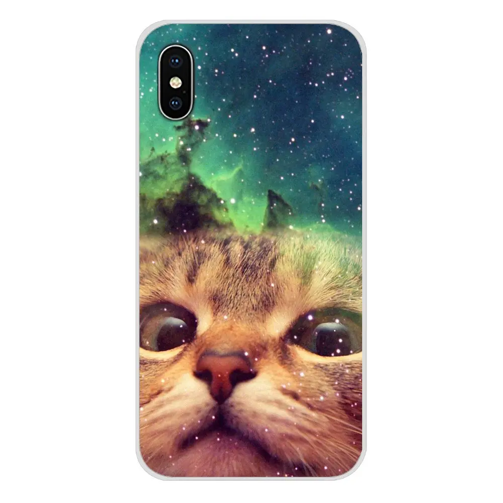 Для Apple iPhone X XR XS 11Pro MAX 4S 5C SE 6S 7 8 Plus ipod touch 5 6 аксессуары чехол для телефона Space