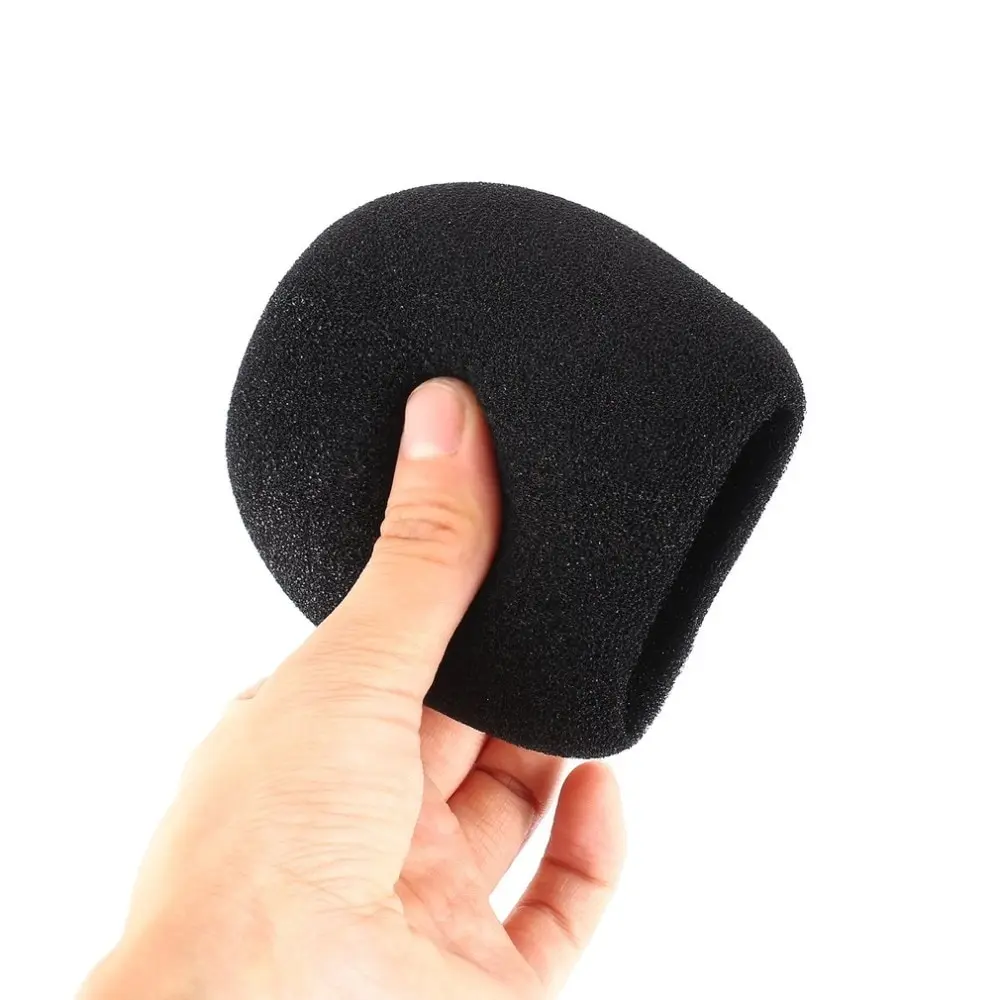 

5pcs Headset Replacement Foam Microphone Cover Mic Cover Windshield Headset Wind Shield Filter Mic Cover Foam