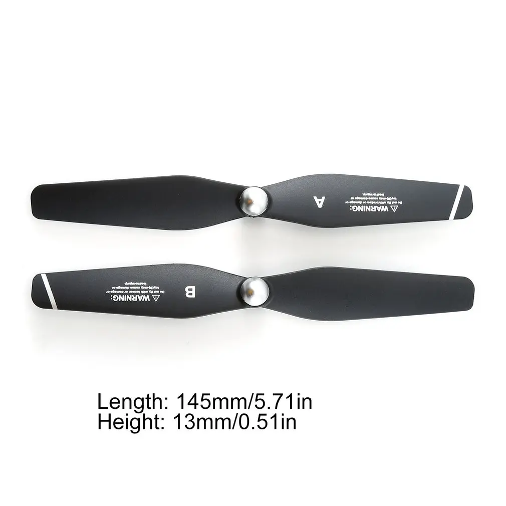 

4pcs High Quality Black S20W S17 S5 RC Quadcopter Spare Parts CW CCW Prop Blade Propeller For RC Helicopter RC Drone