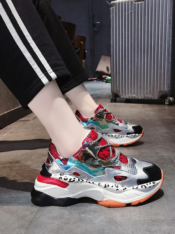 Женская обувь на толстой подошве для отдыха модель 2019 | Обувь